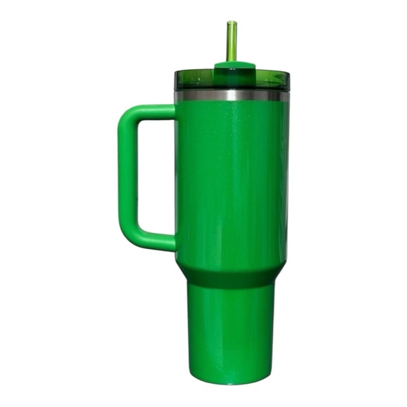 Stanley & Starbucks Pearl Green Travel Mug with Handle 40oz - Picture 2 of 4